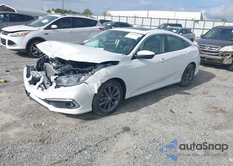 2020 Honda Civic Ex-L from USA, damaged, VIN 19XFC1F74LE008772
